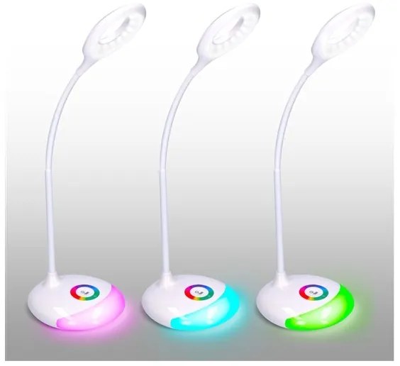 Solight WO44 - LED RGB Stolná lampa stmievateľná nabíjacia LED/5W/5V
