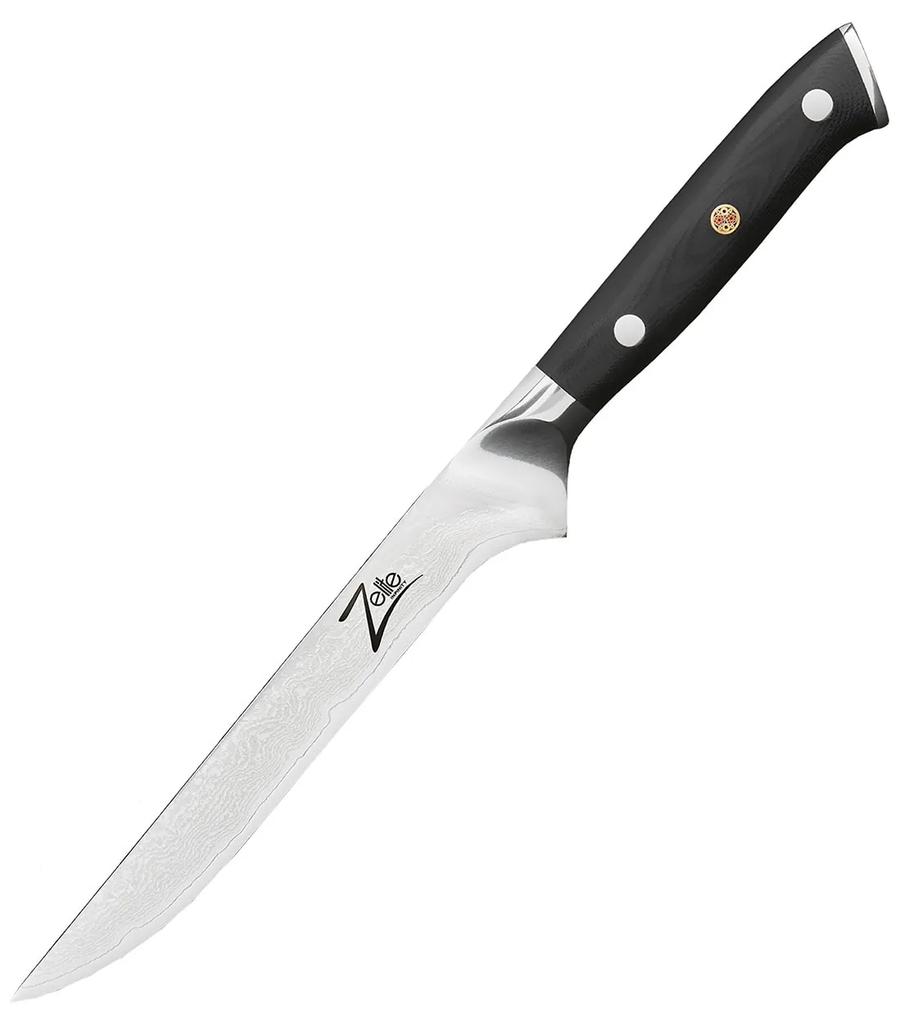 Alpha-Royal Japanese Series, 6" vykosťovací nôž, damašková oceľ