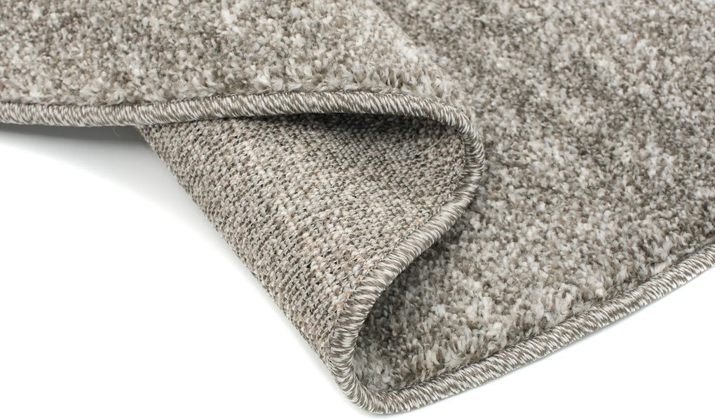 TA Koberec T006A TMAVO SIVÉ SARI KOLESO B1X Rozmer: 130x130 cm