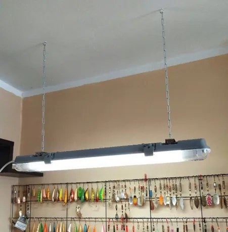 Hermetické LED svietidlo 120 cm + 2x neutrálne žiarivky