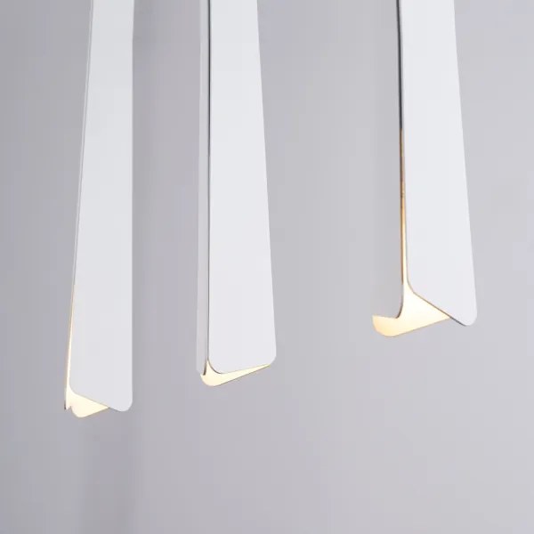 Sollux SL.1399 - Luster na lanku PRYSM 3xG9/8W/230V biela