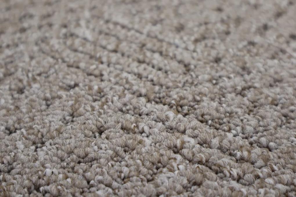 Metrážny koberec Globus 6014 béžový - S obšitím cm