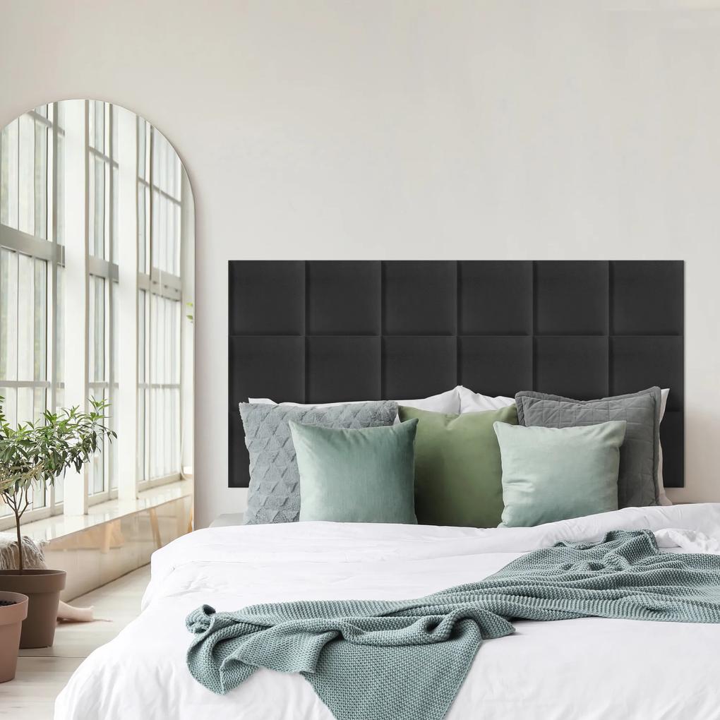 Zástena za posteľ - Štvorec - 30x30cm Farba: Grafit, Rozmer: 30x30