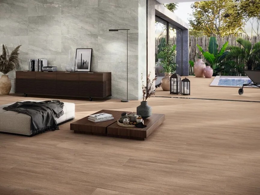 Dlažba Vermont Walnut Anti-Slip 20x120 R