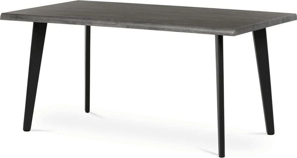 Jedálenský stôl MDF/kov HT-F4416 Farba: Sivá