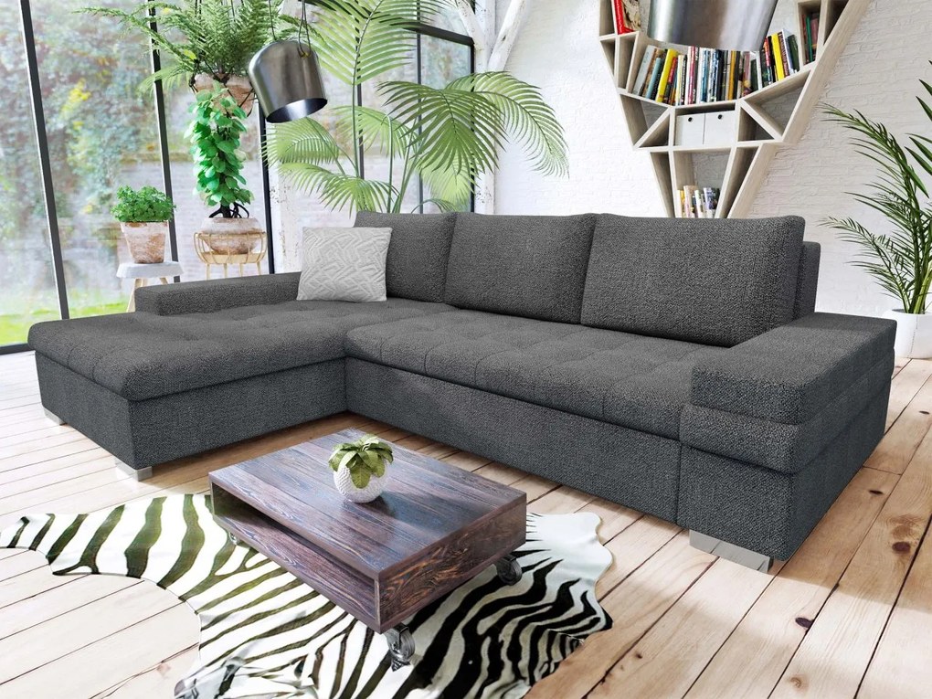 Rohová sedačka Canton Mini Premium, Dostupné poťahy: Otusso 14 + Otusso 14 + Sorriso 04