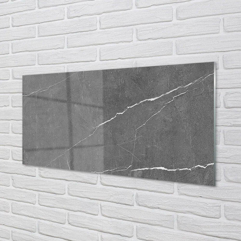 Obraz na skle Marble kamenný múr 125x50 cm