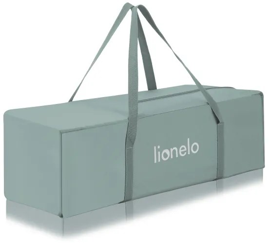 Lionelo - Cestovná postieľka LAURA Green Sage