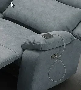 Kožená sedacia súprava CONTINENTAL rohová s funkciou relax, elektrické, cappuccino (cappuccino 313)