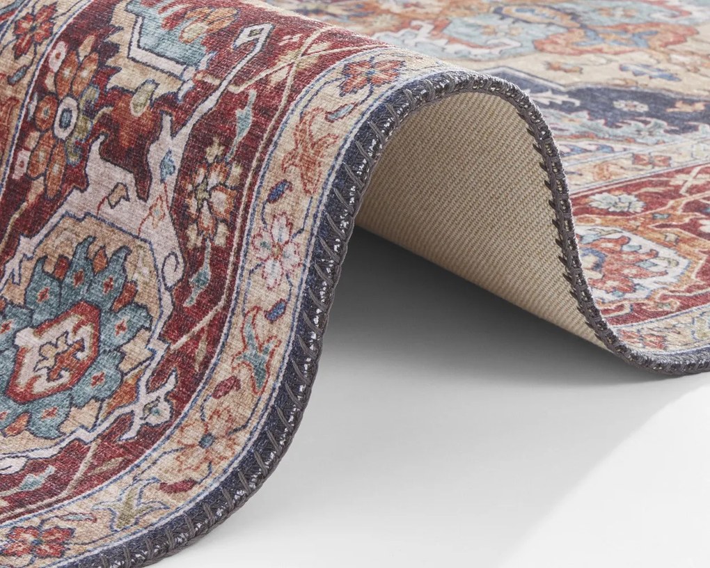 Kusový koberec Asmar 104017 Indigo / Blue, 160x230, modrá, obývacia izba, Hanse Home