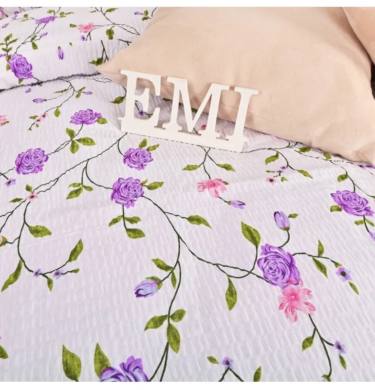 Obliečky krepové Danna EMI, Štandardný set jednolôžko obsahuje 1x 140x200 + 1x 70x90