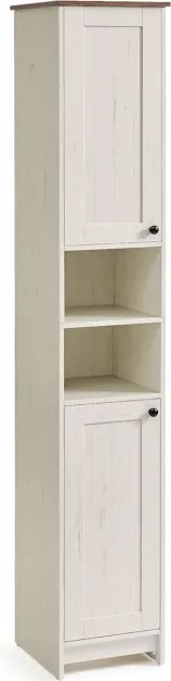 Kúpeľňová skrinka biela AUK-E1166 WT
