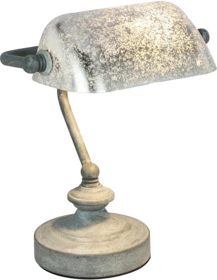 Globo ANTIQUE 24917G Pracovné Stolné Lampy  sivý   kov   1 x E14 max. 40W   IP20