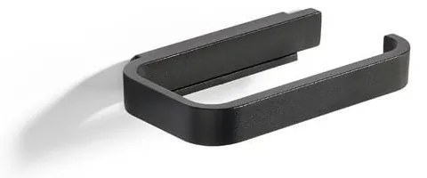 Čierny držiak na toaletný papier Zone Rim