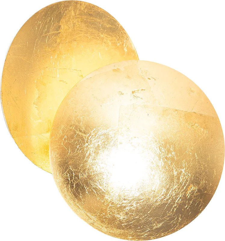 Inteligentné nástenné svietidlo zlaté vrátane Wifi G9 - Sunrise