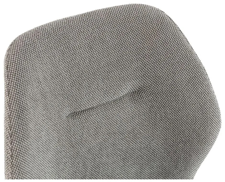 Svetlosivé čalúnené jedálenské stoličky v súprave 4 ks Ansu – Marckeric