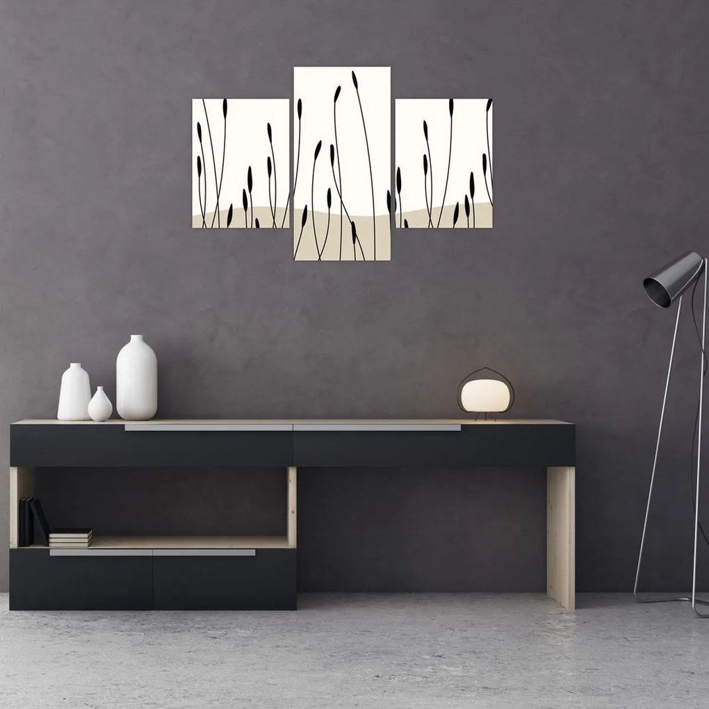 Obraz - Grafická lúka N⁰3 (90x60 cm)