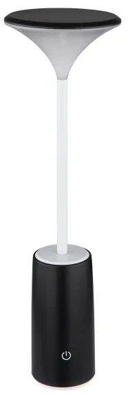 Globo 21020B - LED Stmievateľná stolná lampa QUIRIN LED/1,2W/3,7V 3000K čierna