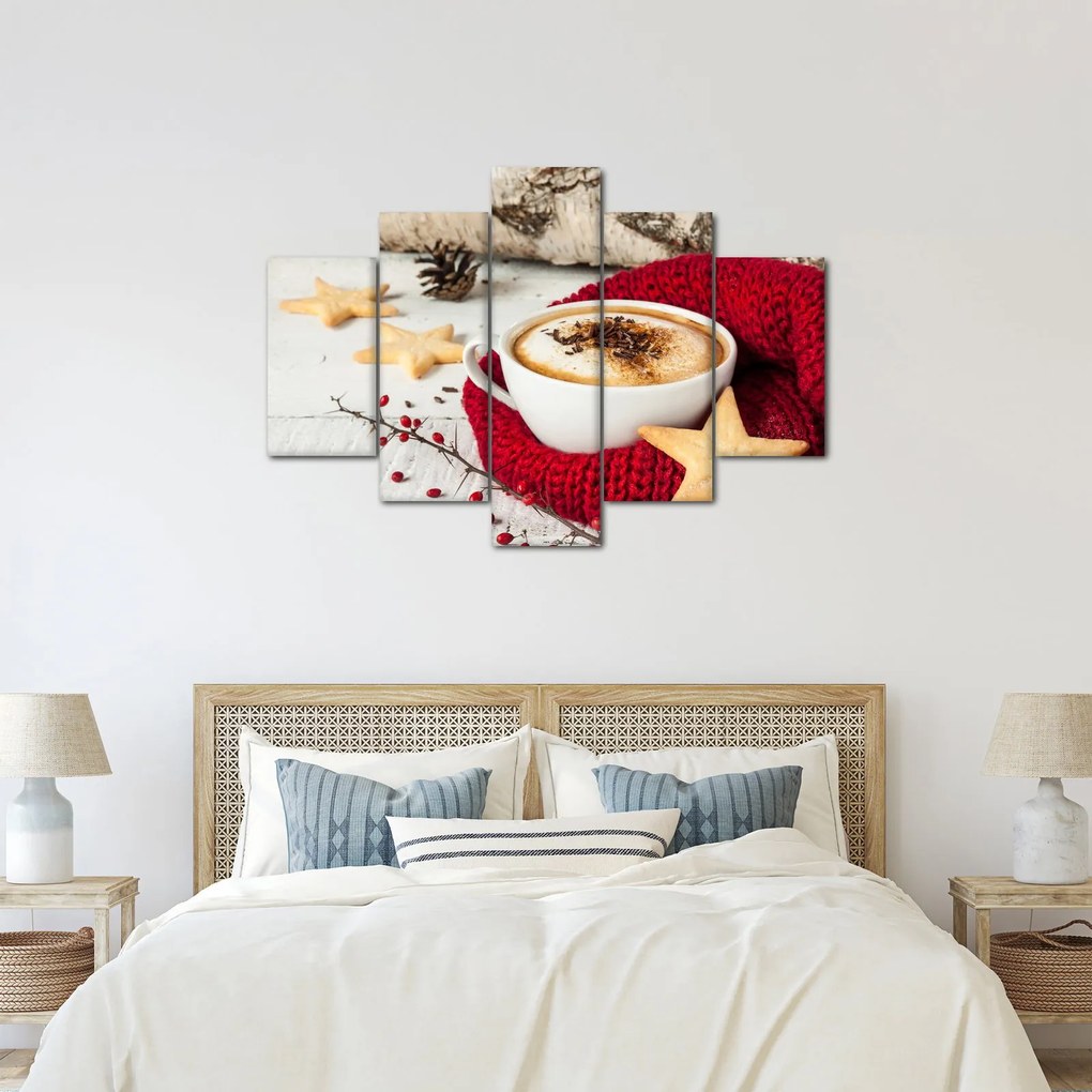 Obraz - Cappuccino (150x105 cm)
