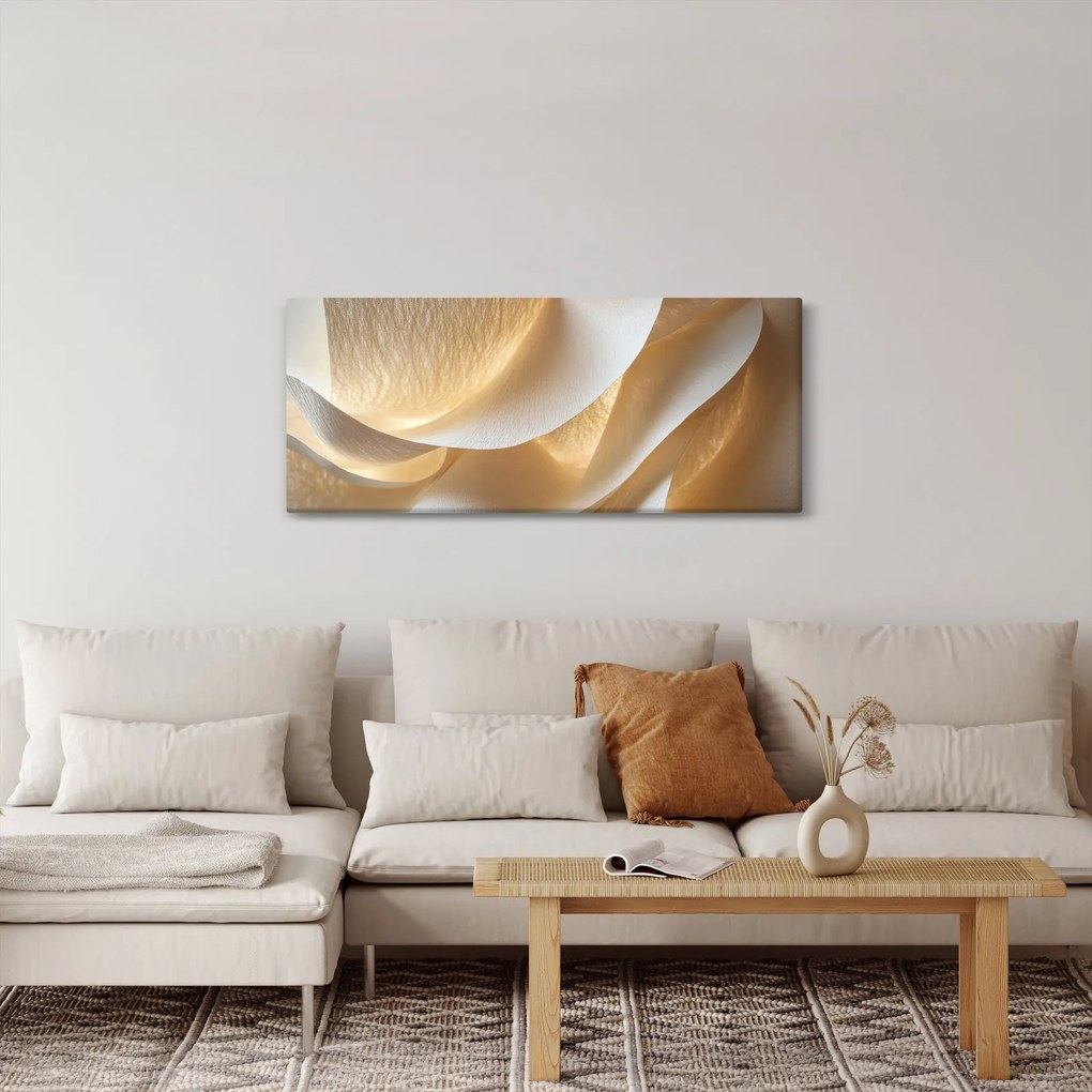 Obraz - Papierová štruktúra (120x50 cm)