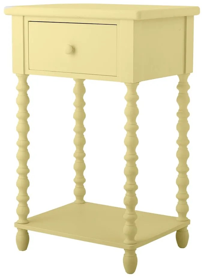 Svetložltý nočný stolík Salino – Bloomingville