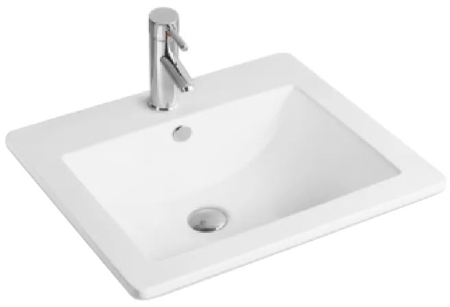 Mexen SALMA umývadlo, 53x46 cm, biela, 25365300
