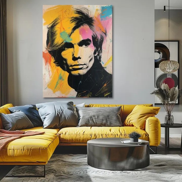 Obraz Andy Warhol - Farby popovej revolúcie | 100% originál domaľovaný akrylom