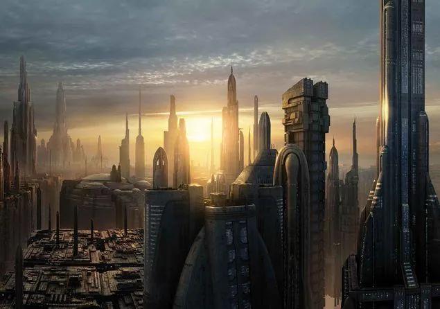 MANUFACTURER -  Fototapeta  Star Wars - City Coruscant 3
