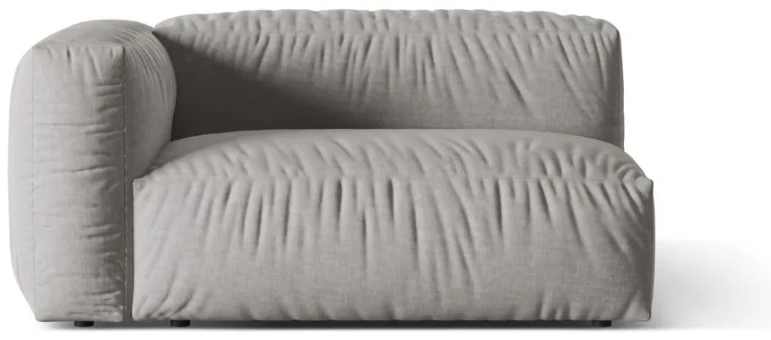 Svetlosivý modul pohovky (ľavý roh) Martina – Micadoni Home