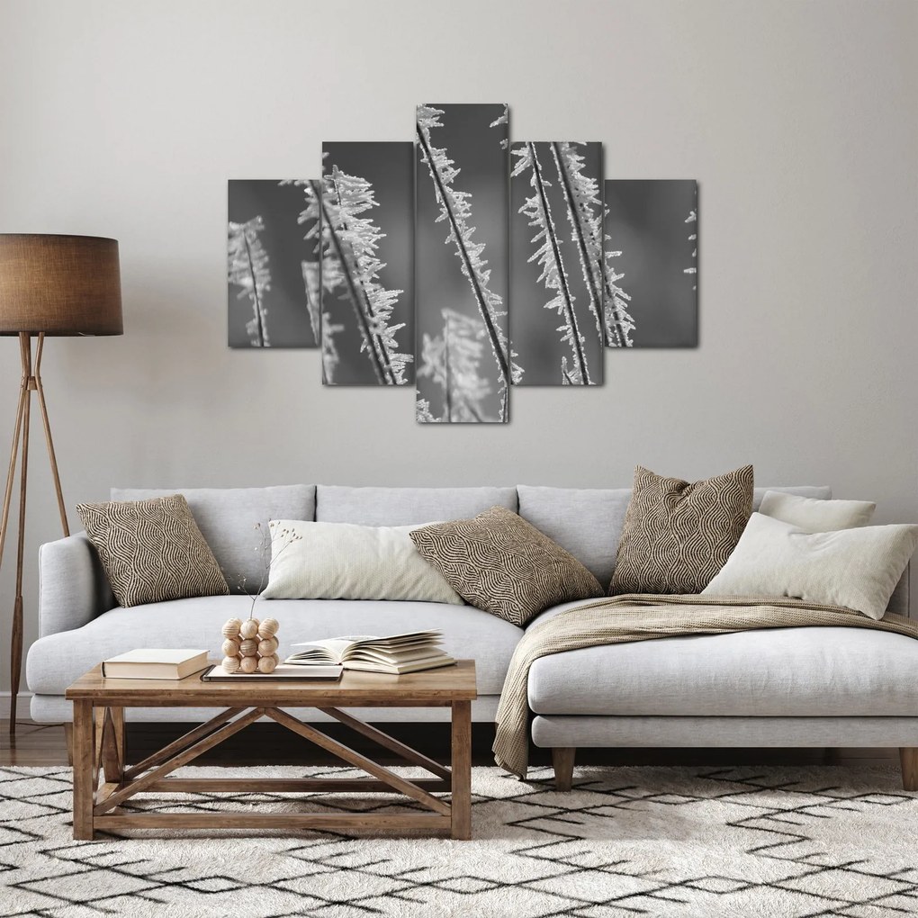 Obraz - Mrazivá zima (150x105 cm)