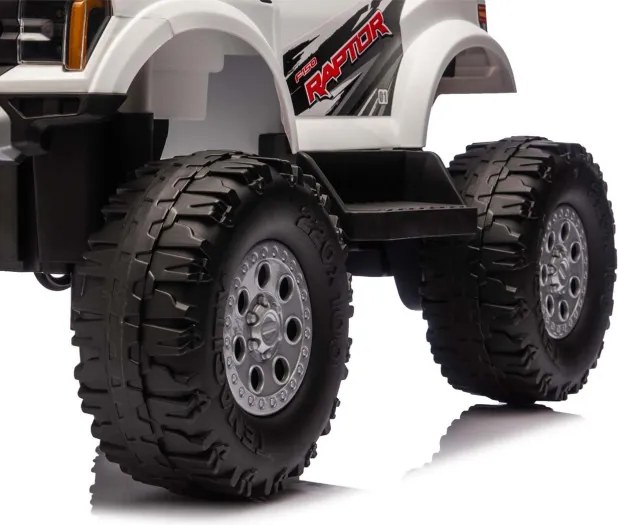 Elektrické autíčko Ford F-150 Raptor biele