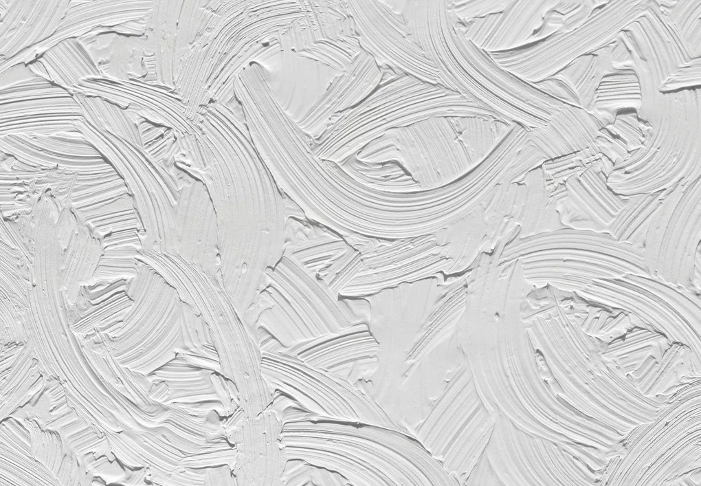 Fototapeta – Biele ťahy štetcom (147x102 cm)