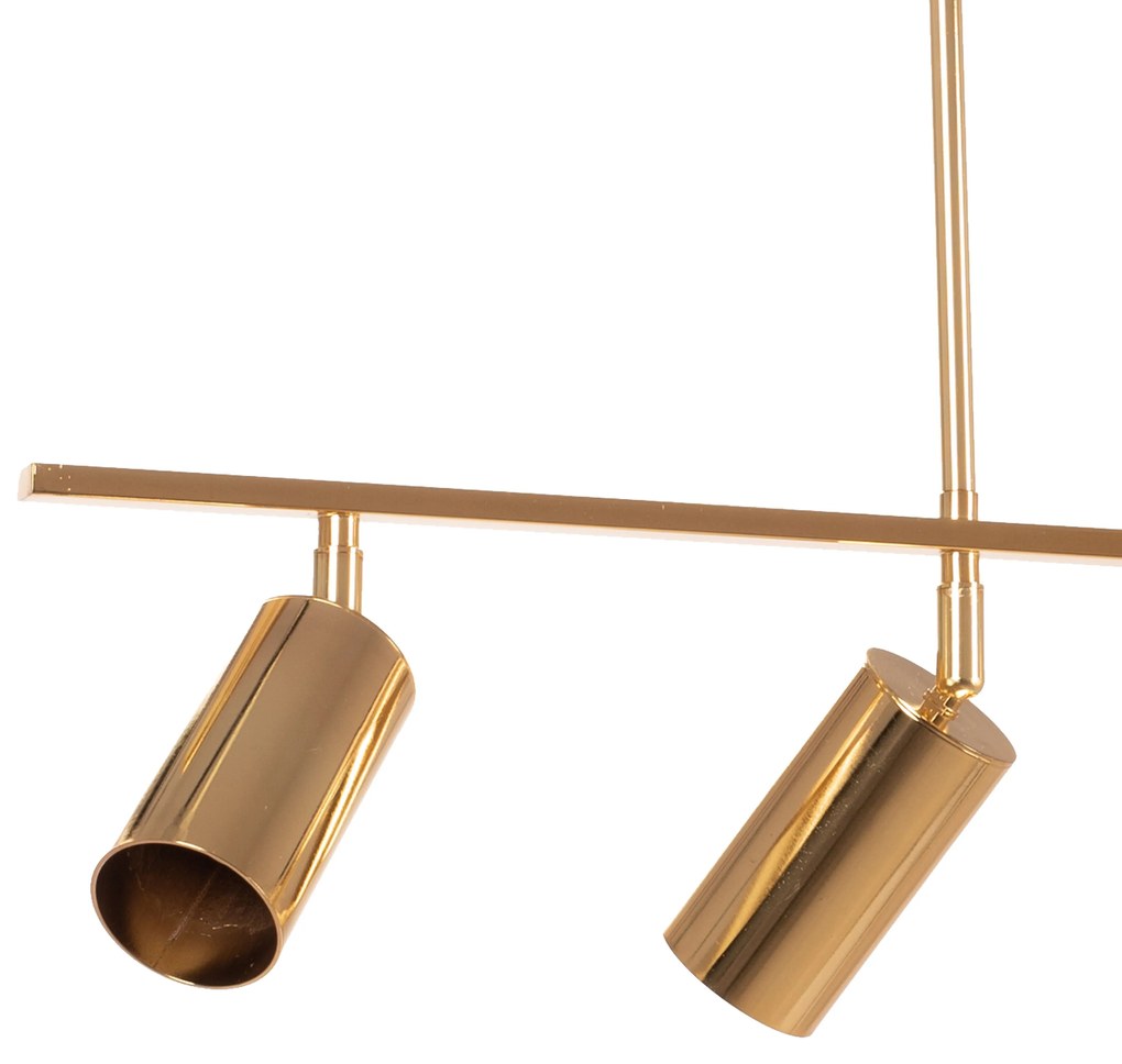 Toolight - Elegantné stropné svietidlo 5xGU10 APP210-3CPR, zlatá, OSW-03401