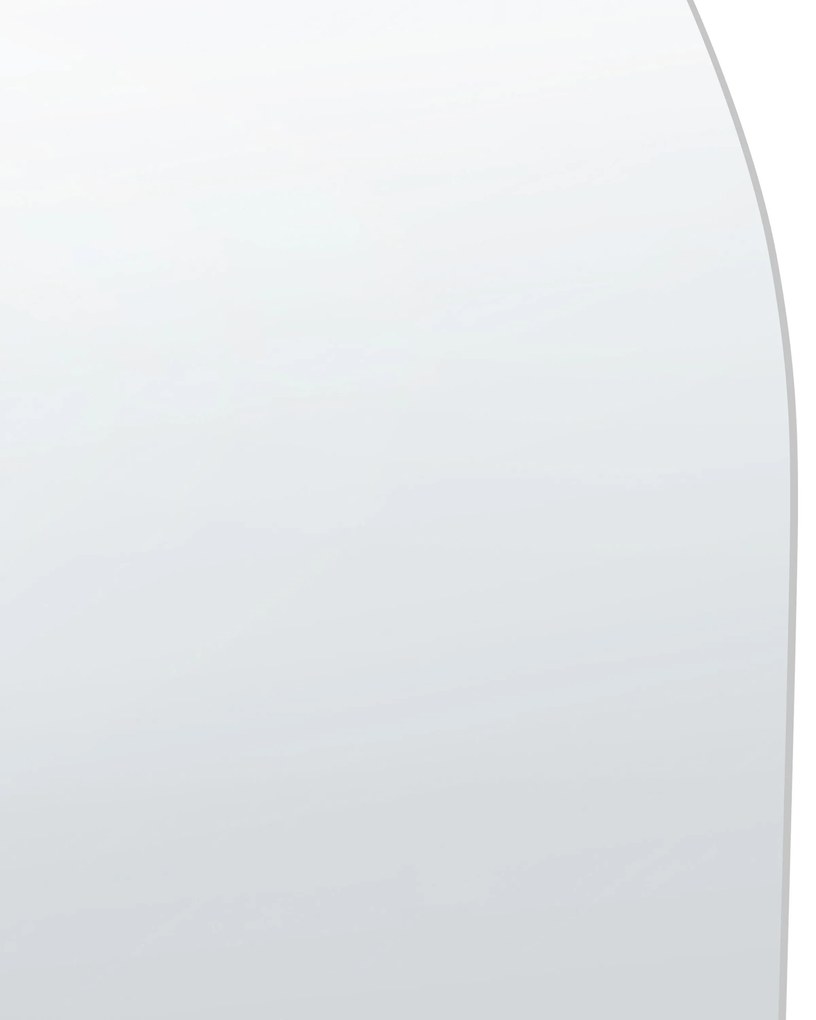 Nástenné zrkadlo 50 x 75 cm strieborné ANNECY  Beliani