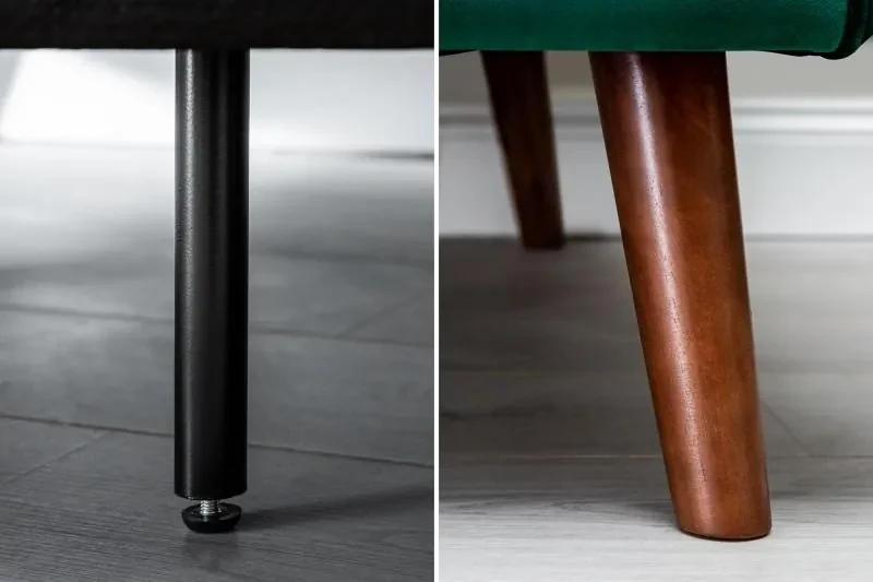 Invicta Interior - Retro rozkladacia pohovka DIVANI 215 cm smaragdovo zelená, zamat, 3-miestna