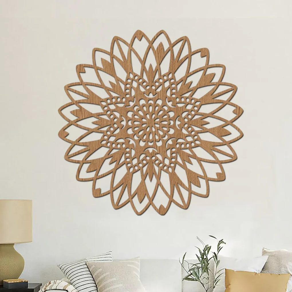 drevo zivota Drevená mandala na stenu ZDRAVIE Farebný vzor: Wenge, Priemer: 60