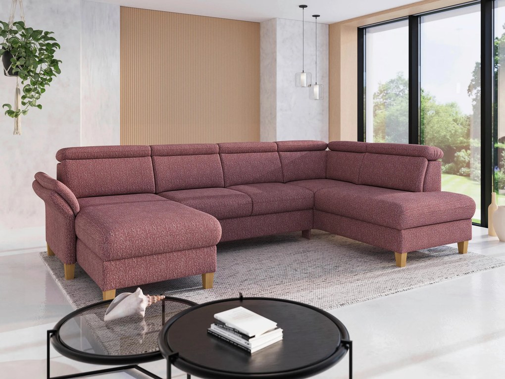 XXXLutz SEDACIA SÚPRAVA, textil, baklažánová Sit & More - Sedačky - 0001440257B9