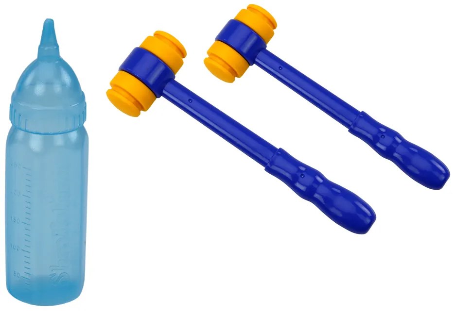LEAN TOYS Arkádová hra Wac A Mole - Planéty v rakete s kladivom 6 režimov + svetlá, zvuky, dym