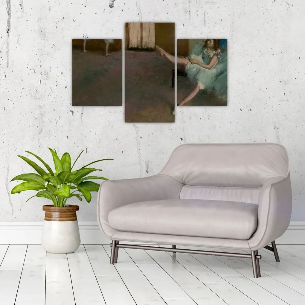 Obraz - Edgar Degas, Before the Ballet, reprodukcia (90x60 cm)