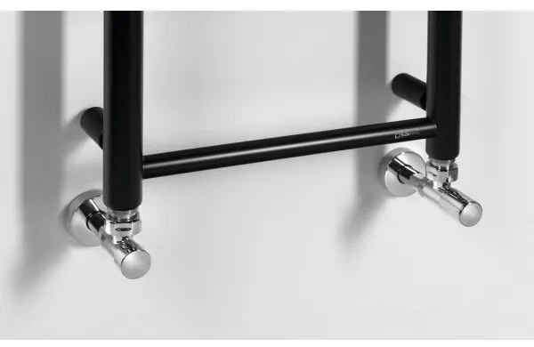 Sapho - Kúpeľňový radiátor DINA 334 W 35x168 cm matná čierna