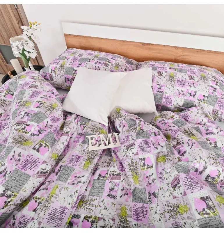 Obliečky bavlnené Amadora EMI, Štandardný set jednolôžko obsahuje 1x 140x200 + 1x 70x90