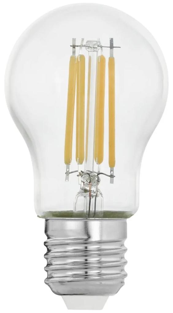 EGLO Filamentová LED žiarovka, E27, G45, 7W, 806lm, 2700K, teplá biela