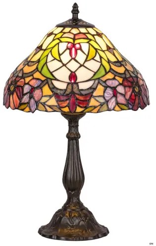 Stolná lampa Tiffany Rabalux 8090 kolekcia Mirella Ø30*46,5