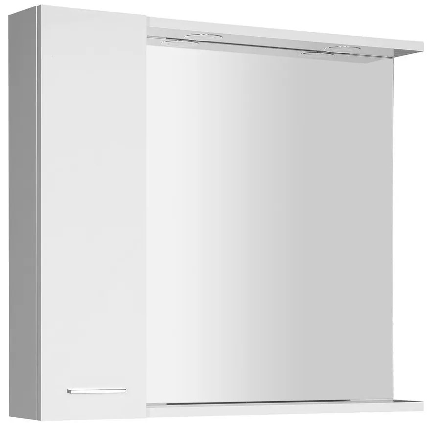 Aqualine, KORIN zrkadlo s LED osvetlením 70x70x12cm, KO380