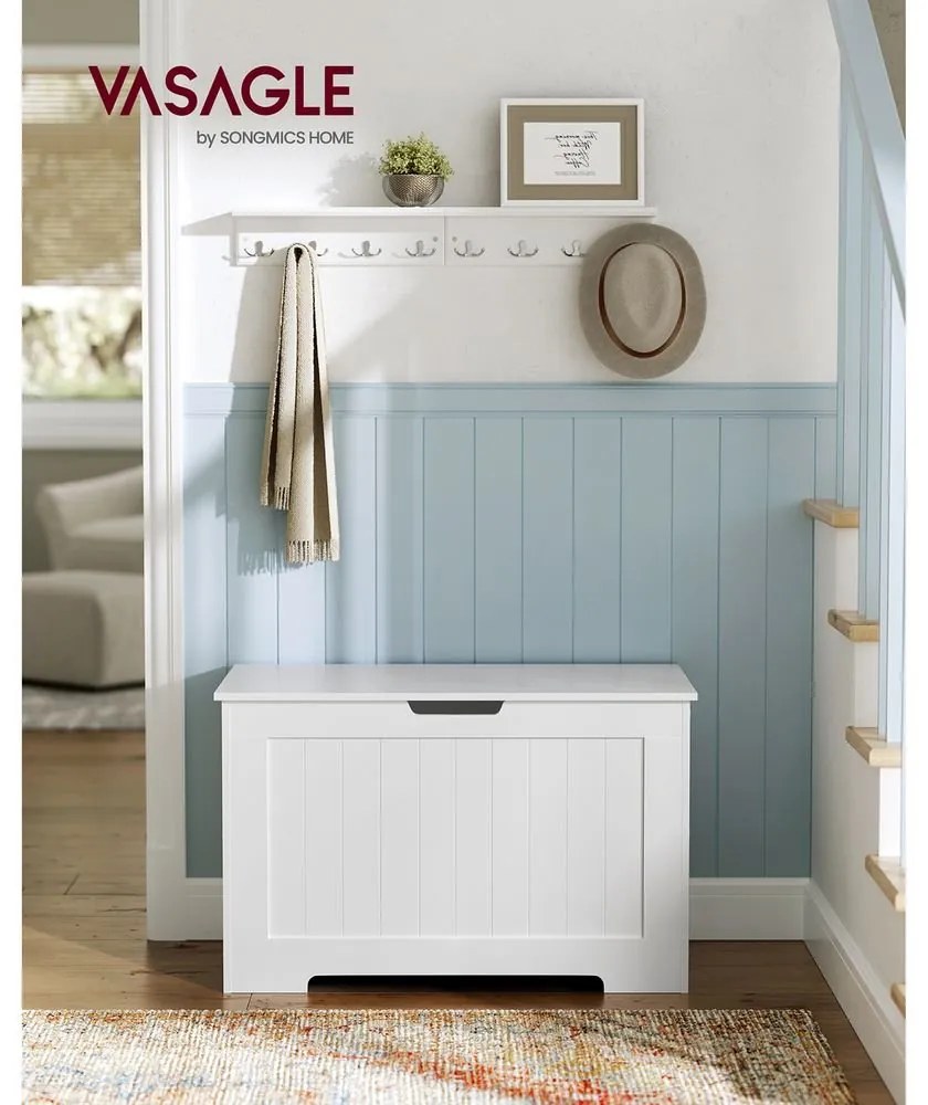 VASAGLE Úložný drevený box LHS11WT