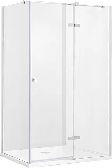 Besco Obdĺžnikový sprchovací kút PIXA R 100x80 (100x90, 120x80, 120x90), výška 195 cm - bez vaničky BESCO-Rozmery: 120x90, BESCO-Orientácia: Ľavá