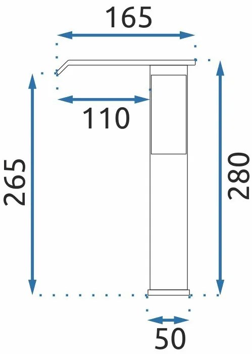 Rea KENT umývadlová batéria, chróm REA-B8011 - Rea