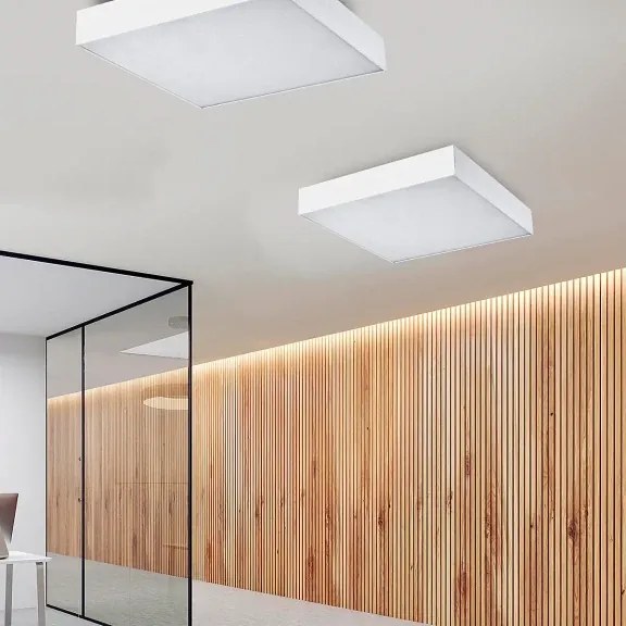 Moderné LED stropné svietidlo Monza II S 50 3000K biele