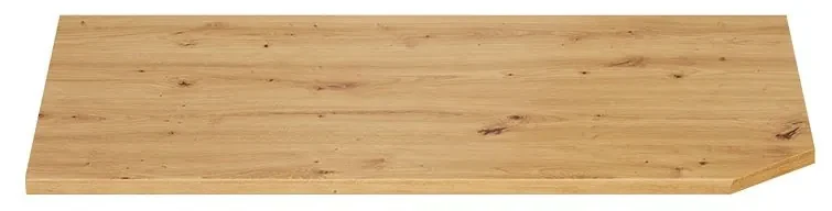 Pracovná doska Retroline, Dĺžka:: 190 cm, povrchová úprava: ľavý