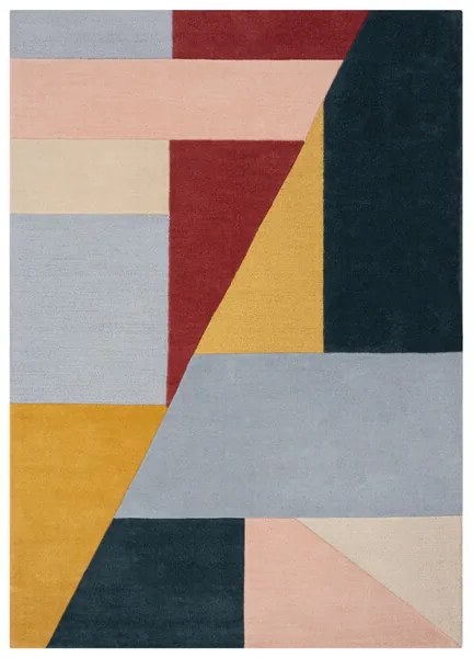 Kusový koberec Moderno Alwyn Multi/Pink, 160x230, viacfarebná, obývacia izba, Flair Rugs